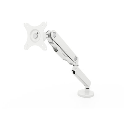 My-Hite Aluminum Tilt Pole Mount with Monitor Arm, Gas Spring, Adjustable Height