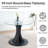 Round Tempered Glass Dinning Table Set-915599294-915599291