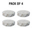 Decorative Indoor Outdoor Waterproof Round Cushion Cover, Patio UV Resistant Seat Cushion Cover-579355146
