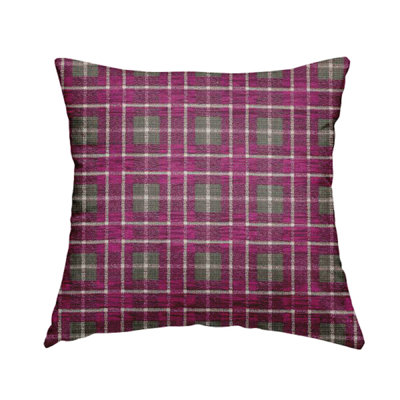 Thielen Plaid Square Throw Cushion