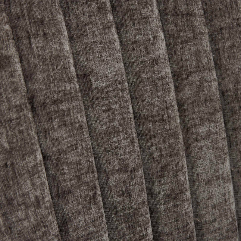 Chaise d'appoint Chenille, Gris, Argent argent