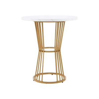 Metal Base Dining Table