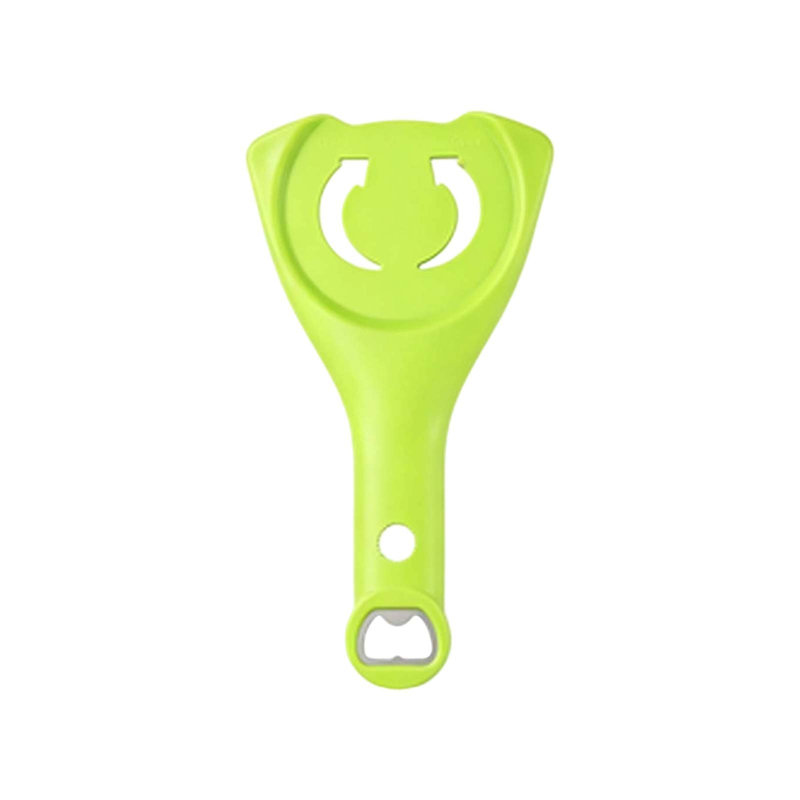 Ouvre-bouteille de bouteille d'eau multifonctionnel, Vert