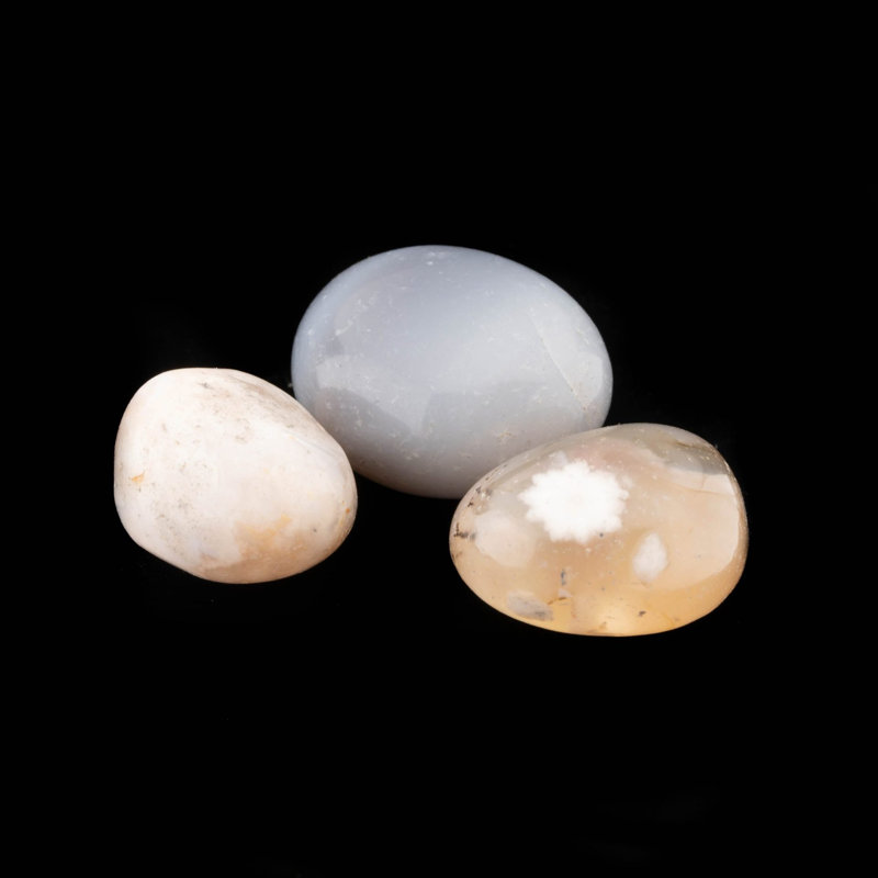 Tumbled Flower Agate