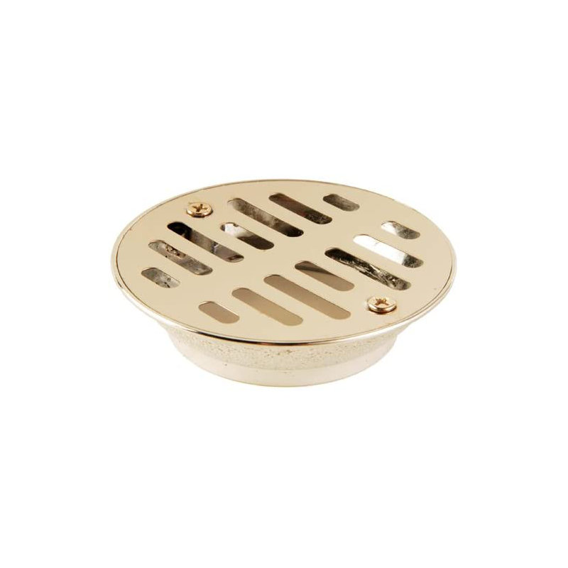Drain de douche chromé