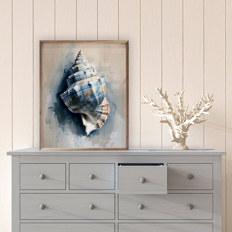 Classic Ocean III par Petals Prints Design, H 10 po x l 8 po