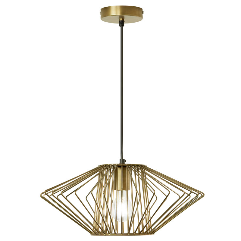 Luminaire suspendu en cage 16,5 po