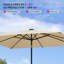  Parasol de terrasse carré 8 'x 8'-1419208633
