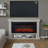Bristow 66" Landscape Electric Fireplace by Real Flame-68221275