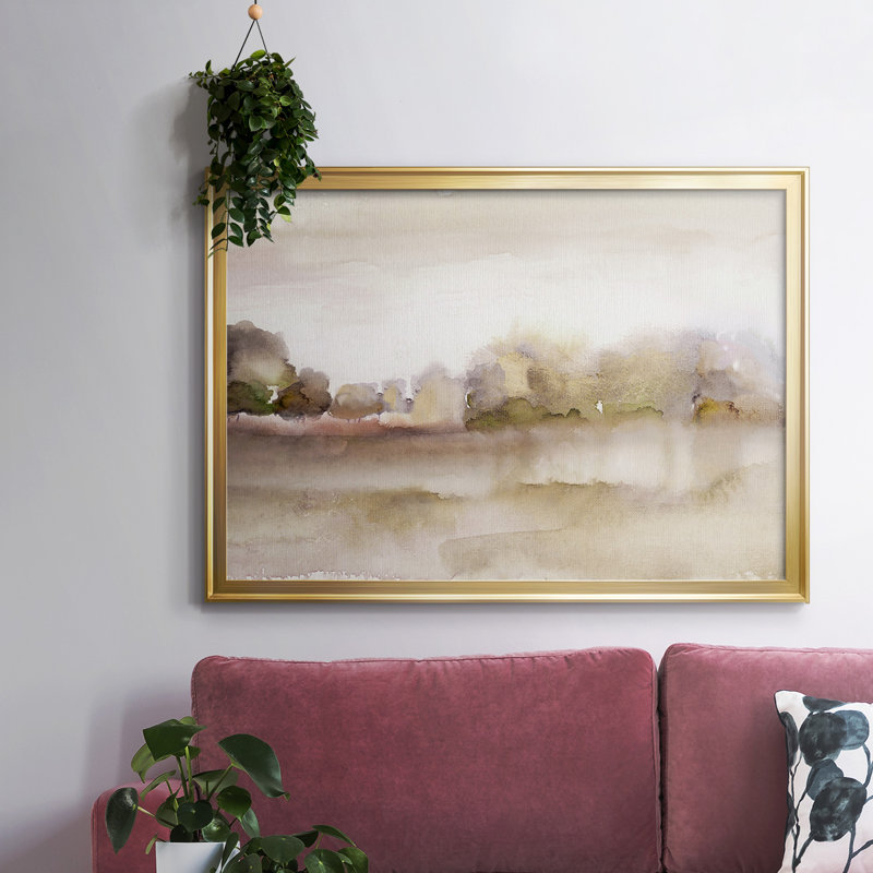 Couleurs d'automne, reproduction sur toile, Or, H 14 po x l 20 po x P 1,5 po