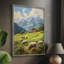 ANIMALS Series CEC III, reproduction encadrée - bois massif-674547698