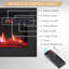 WILTON FLAMEKO Black Electric Fireplace-1073698360
