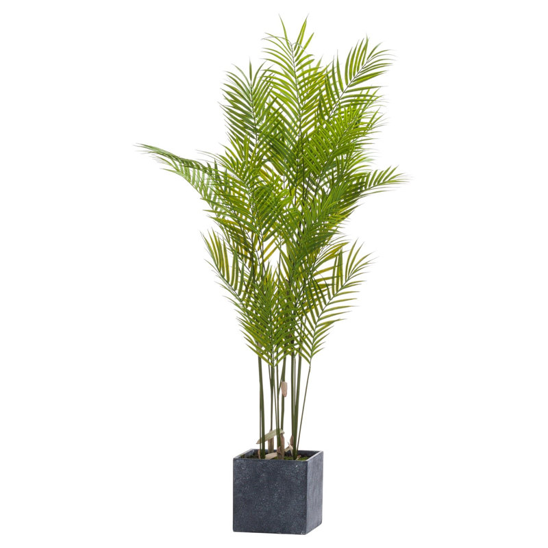 330.2cm Faux Palm Tree Tree in Ceramic Pot
