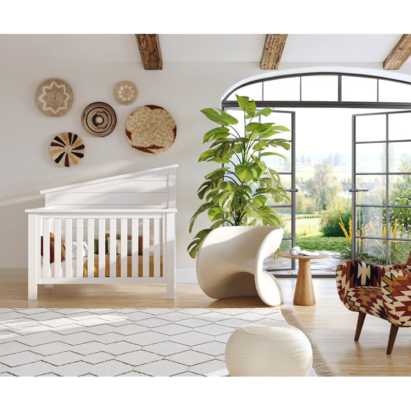 Lit de bébé convertible «Just White» Milk Street Baby