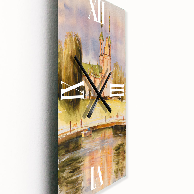 Horloge murale Lake House, Grand