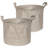 Amarillas Fabric Laundry Set with Handles-418371556-418371555