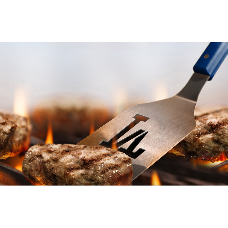 Los Angeles Dodgers Blue Stainless Steel 3-Piece BBQ Tool Set