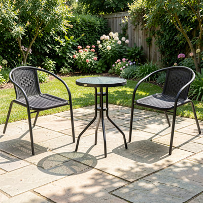 2 - Person Patio Dining Set with Round Table