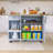 49" Drop-Leaf Countertop Kitchen Cart With Spice Rack & Towel Rack-921705368