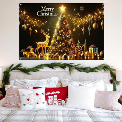 59 x 35 pouces tapisseries de Noël décorations murales tapisseries de maison tapisseries de Noël décorations de Noël