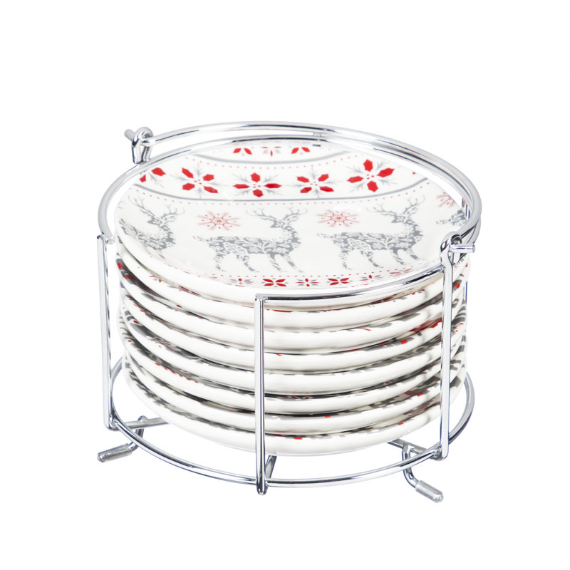 Ensemble 5 pièces de plateaux Kapp