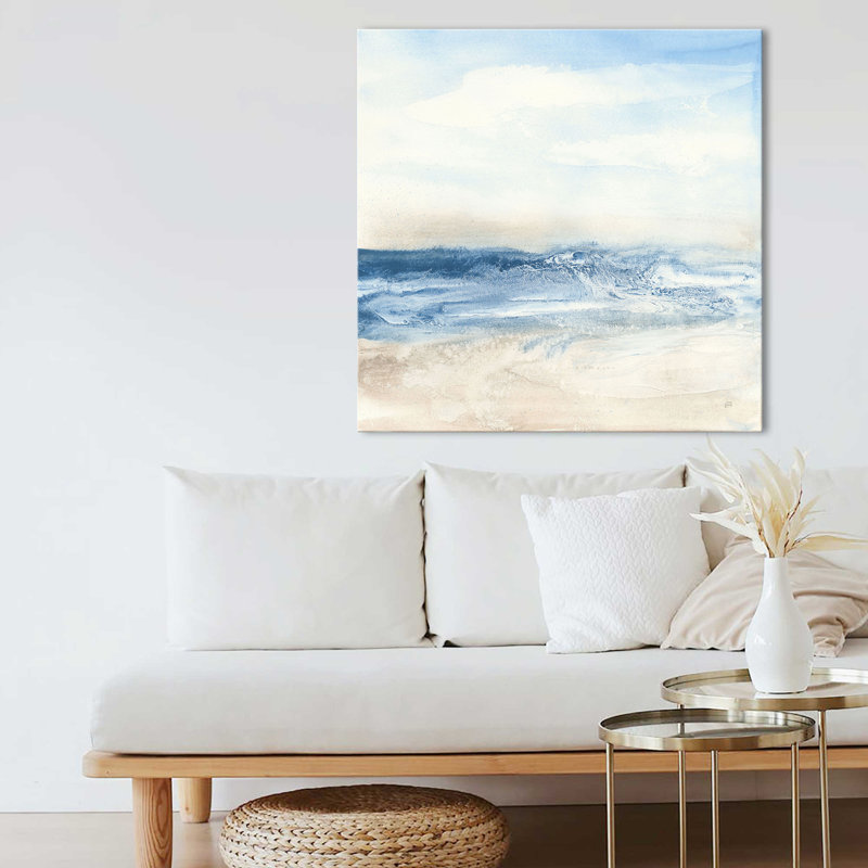 "Surf and Sand" par Chris Paschke, reproduction sur toile, H 30 po x l 30 po