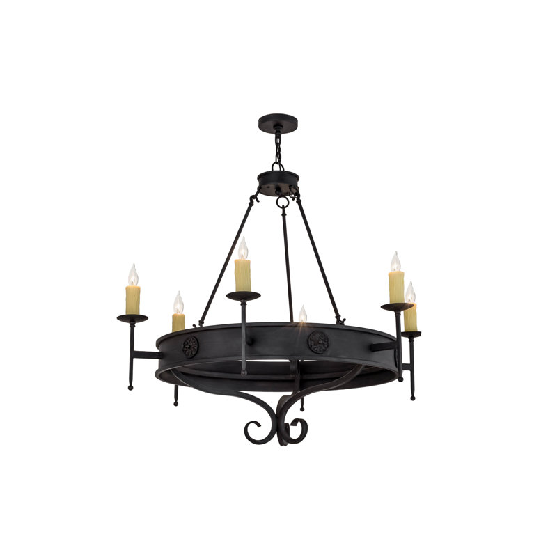 Enola 6 - Light Chandelier
