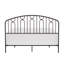 Lit festonné en métal Clenon, bronze-2143608245