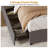 Platform Bed Frame, Fabric Upholstered with 4 Storage Drawers, No Box Spring Needed, Wooden Slats Support, Noise Free, Easy Assembly-2064949049-2064949063