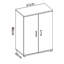 Mukhtiar Rectangle Accent Cabinet