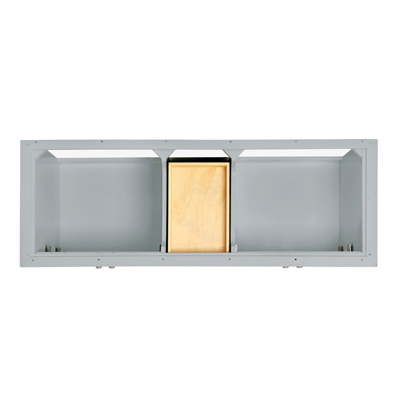 Blazier 72.25'' W Double Vanity, 72", Gray