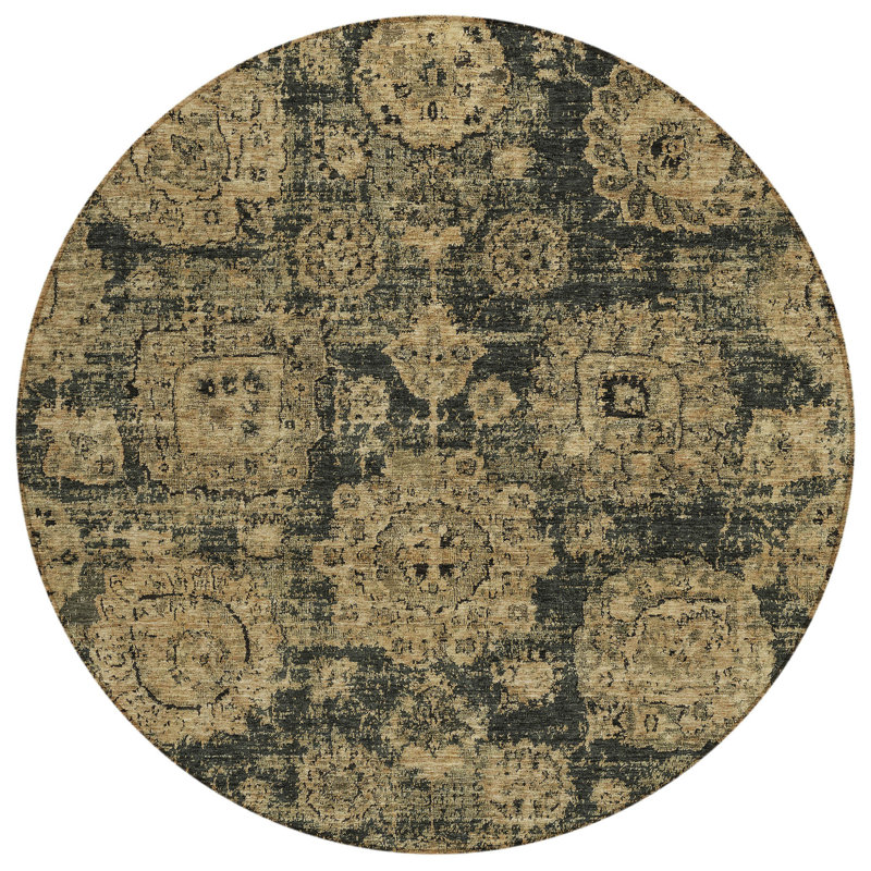 Tapis rond 8 po