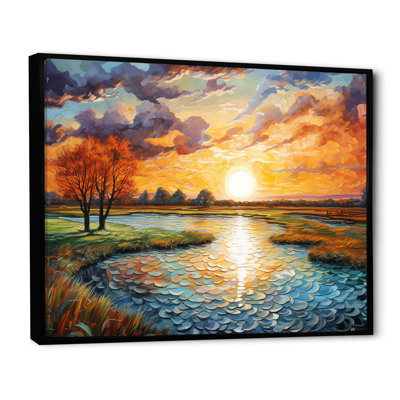 «Sunrise Country Charm» par Vincent sur toile