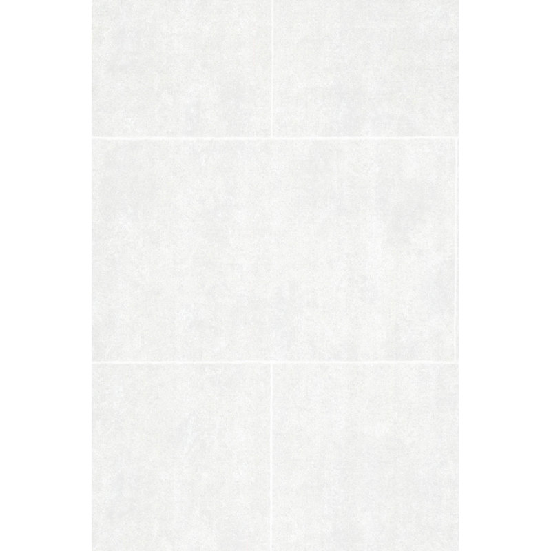 Foundation Stone Block Wallpaper Roll, Off White