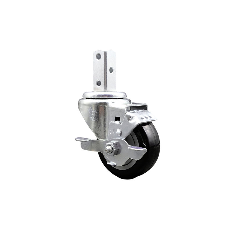 Polyurethane Caster, Black