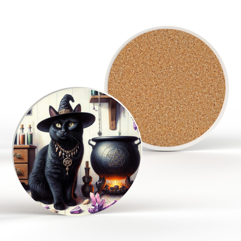 Ceramic Round 1 Piece Coaster