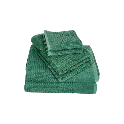 Earline 6 Piece Turkish Cotton Towel Set