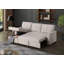 Canapé modulaire convertible rembourré avec méridienne coulissante-359093130