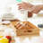 Bamboo Breakfast Tray With Handle, Decorative Tray For Dining, Working, Storage