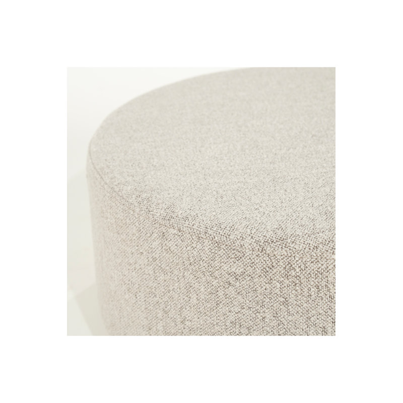 Avah Ottoman L, Taupe