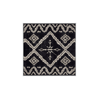 Machine Washable Gray Area Rug