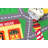 Furnish My Place Jernigan 760 City Map, City Street Map Kids Rug for Nursery, Playroom, Bedroom & Classroom Area, Washable Play Mat, Multicolor-1142785096