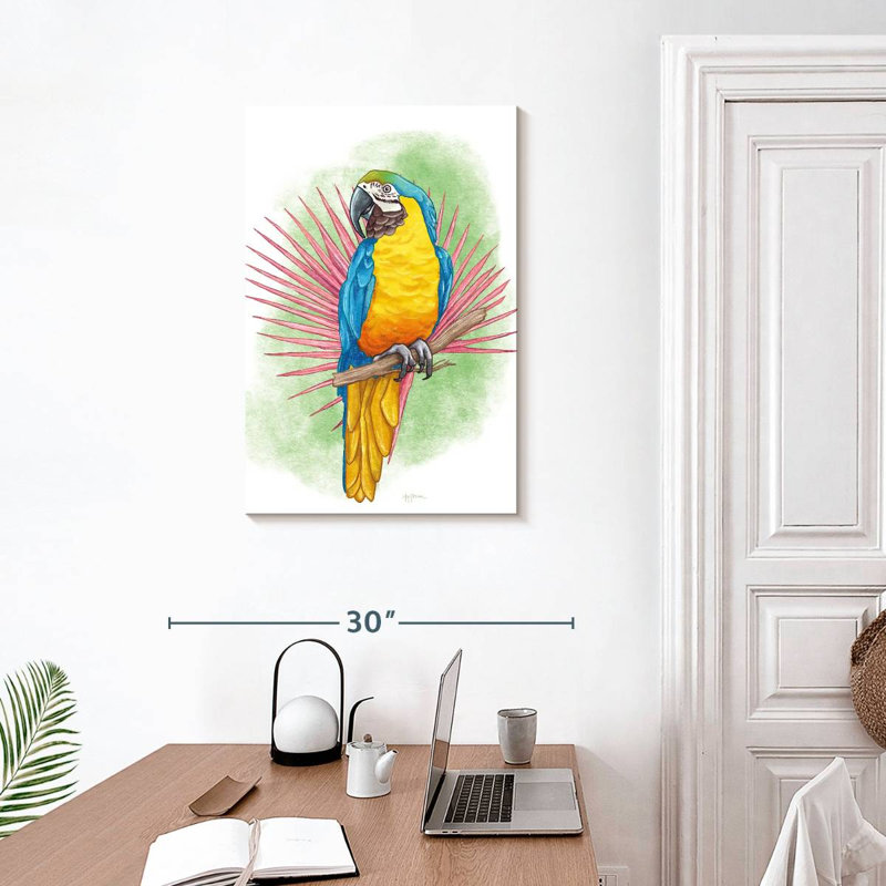 Flair arctique tropical Brampt, H 30 po x l 20 po