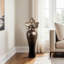 Quincy Handmade Glass/Aluminum/Acrylic Floor Vase-2134190359