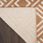 Tapis d'intérieur moderne en cuivre Ebern Designs Garp-818931634