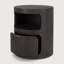 Boomerang drawer unit - varnished mahogany - dark brown-1129668512