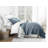 All Season Reversible Quilt Set Dusk Blue by Becky Cameron-1989826934