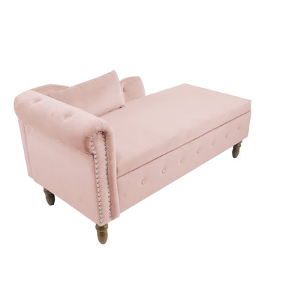 Pink Chaise Lounge For Office - Comfortable Seating Option Stylish And Functional