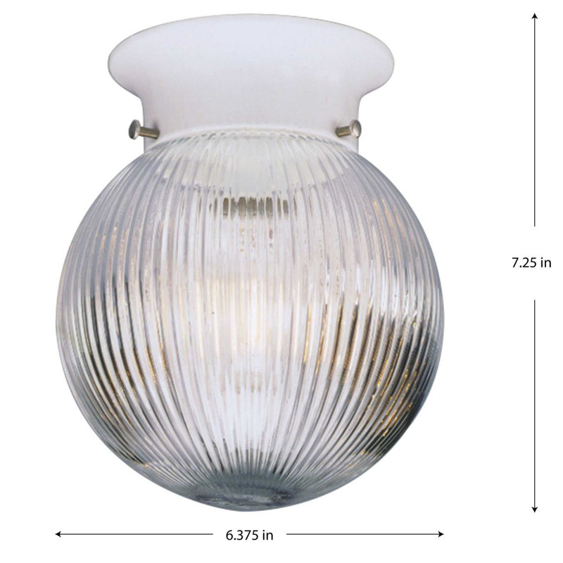 Koopman Glass Flush Mount