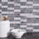 Mixed Material Tile in Grey